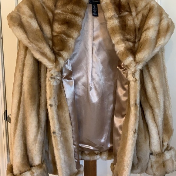 Faux Fur Coat - Picture 3 of 10